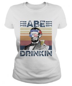 Abraham Lincoln Abe Drinkin Vinatge  Classic Ladies