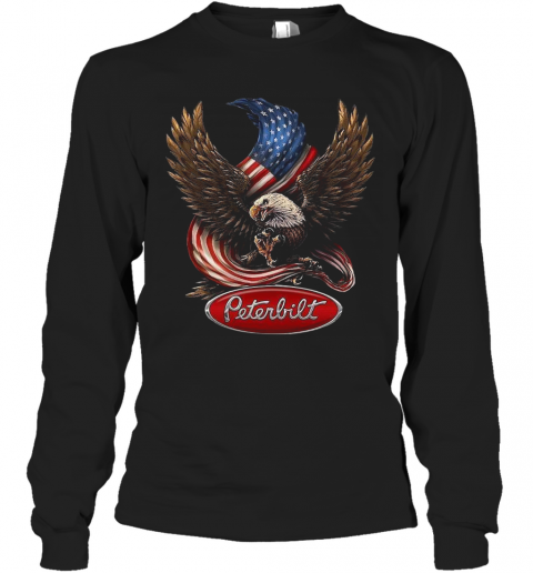 America Of States Peterbilt T-Shirt Long Sleeved T-shirt 