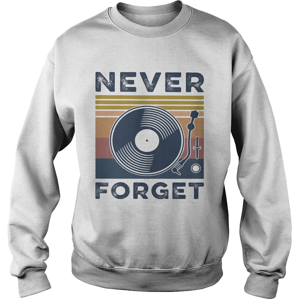 Analog Sound never forget vintage  Sweatshirt