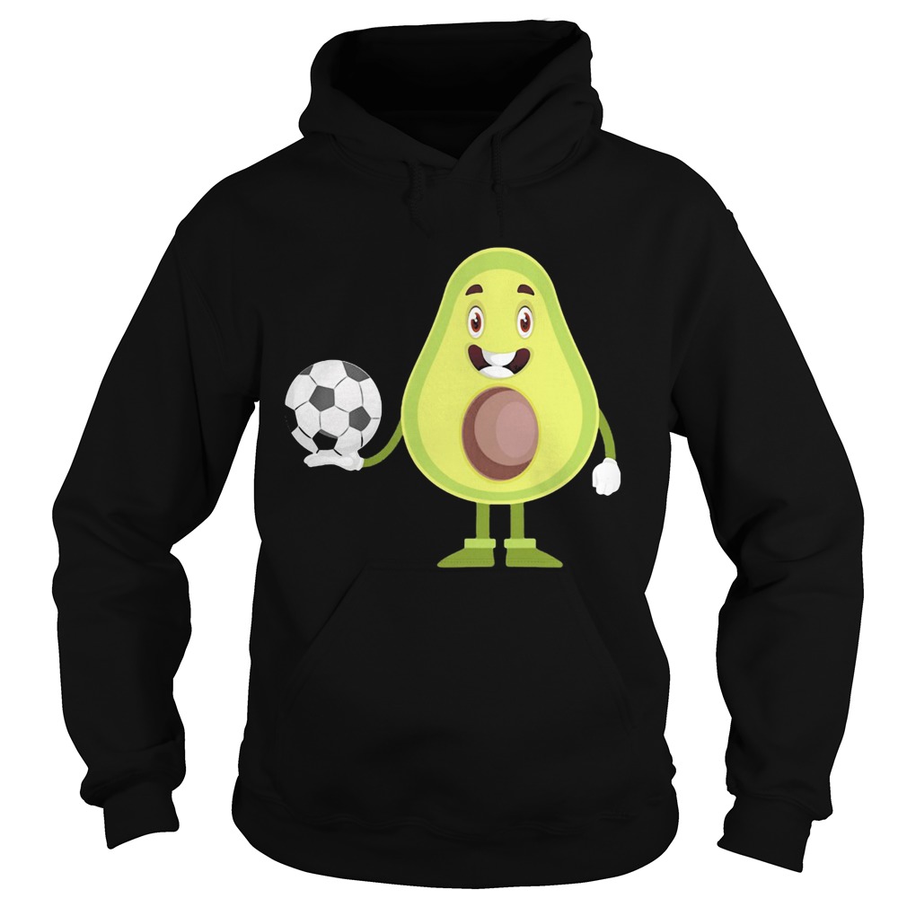 Avocado play soccer Hoodie