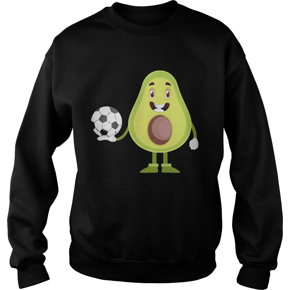 Avocado play soccer Sweatshirt