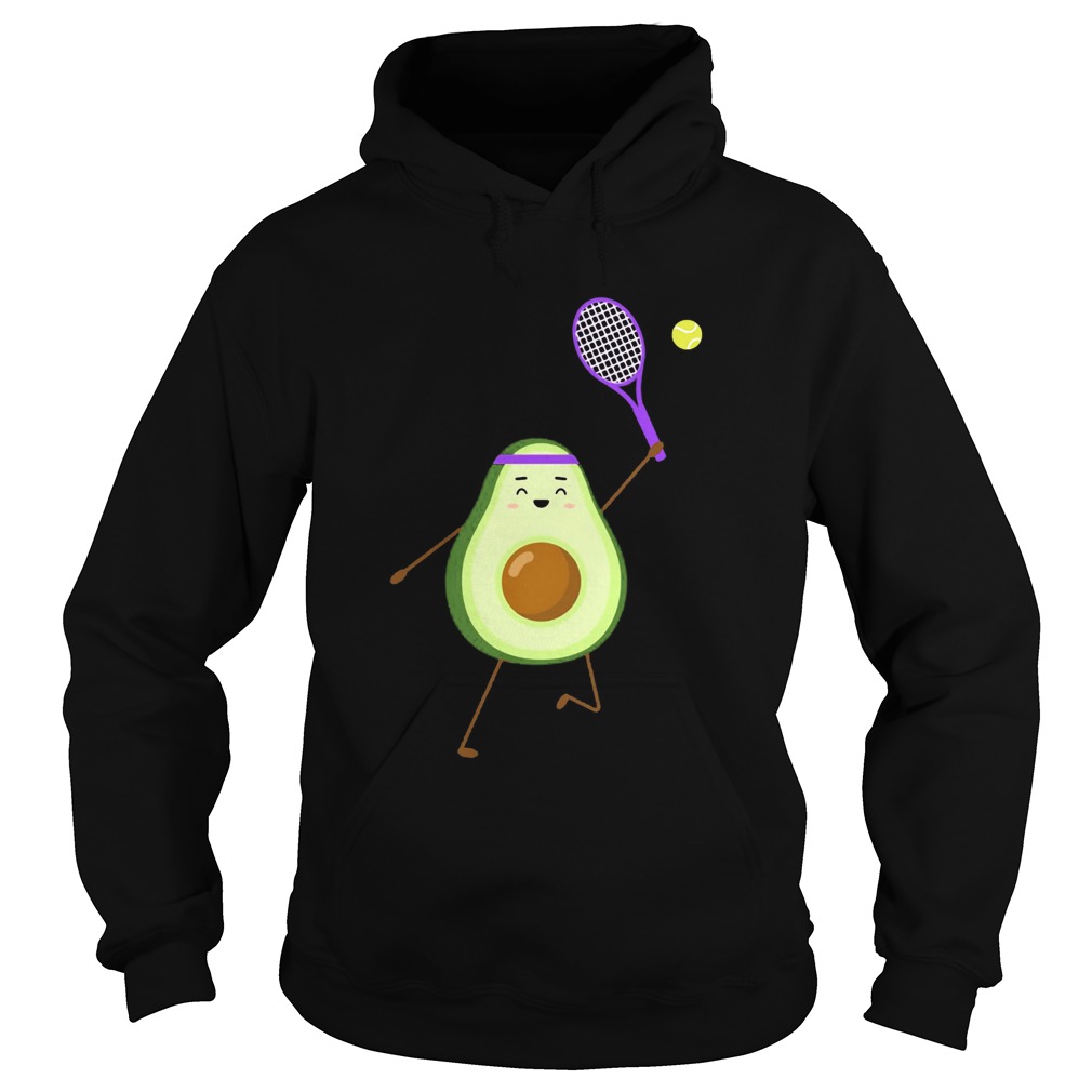 Avocado play tennis Hoodie