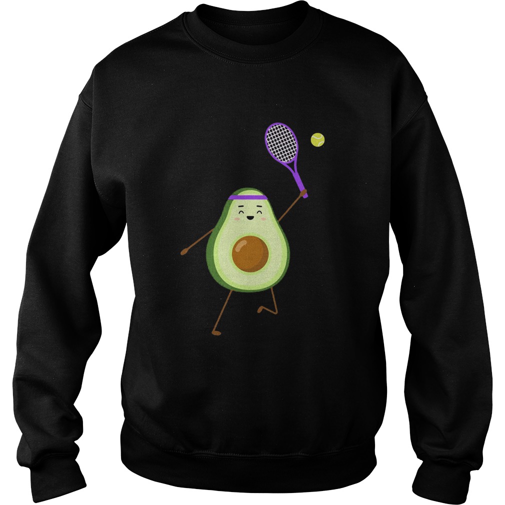 Avocado play tennis Sweatshirt