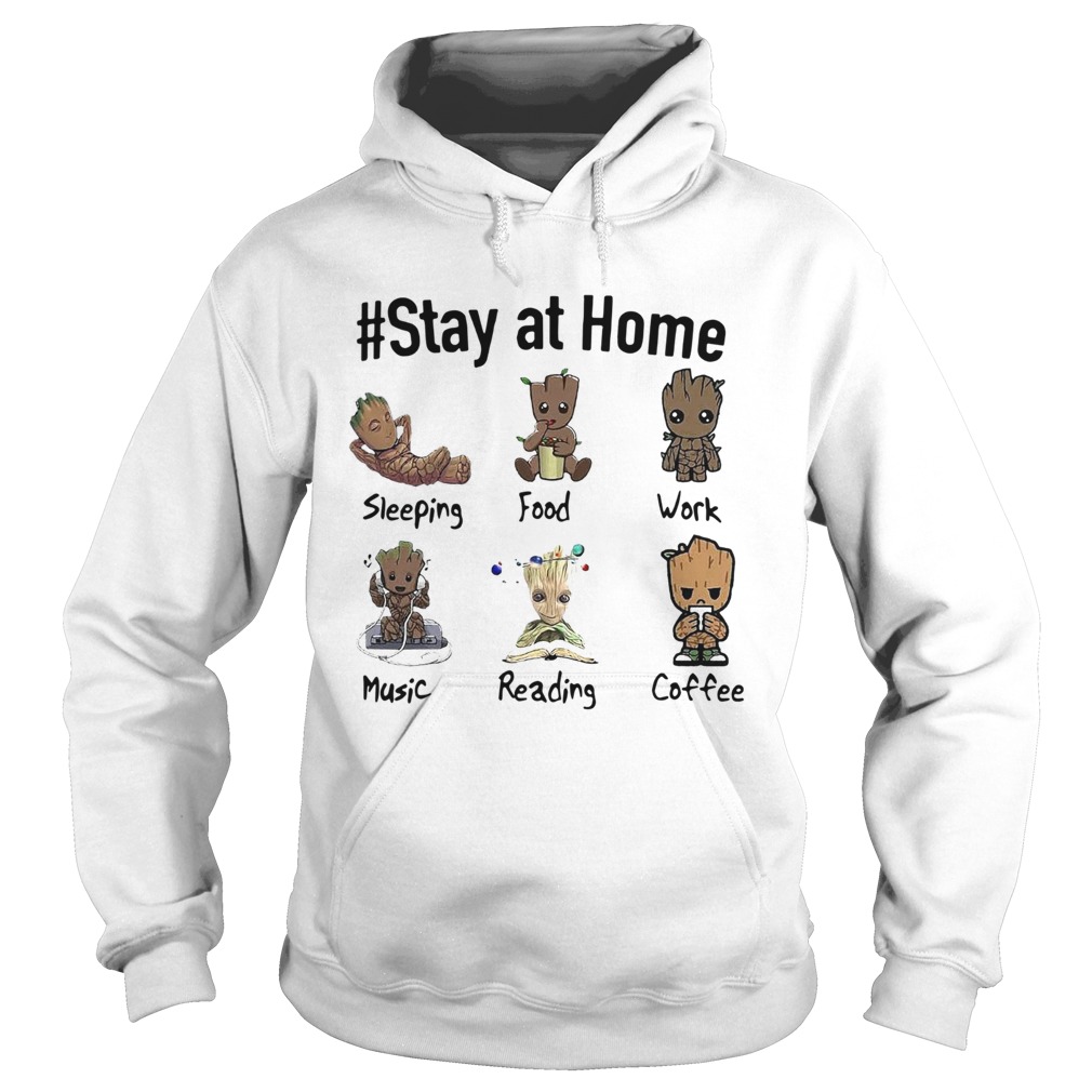 Baby Groot Stay At Home Hoodie