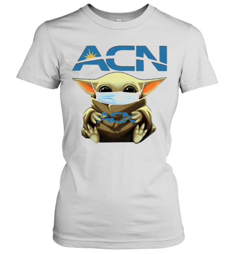 Baby Yoda Hug ACN Mask T-Shirt Classic Women's T-shirt