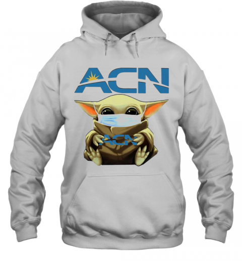 Baby Yoda Hug ACN Mask T-Shirt Unisex Hoodie