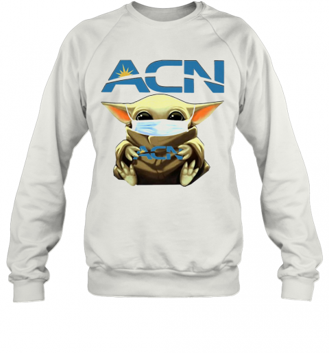 Baby Yoda Hug ACN Mask T-Shirt Unisex Sweatshirt
