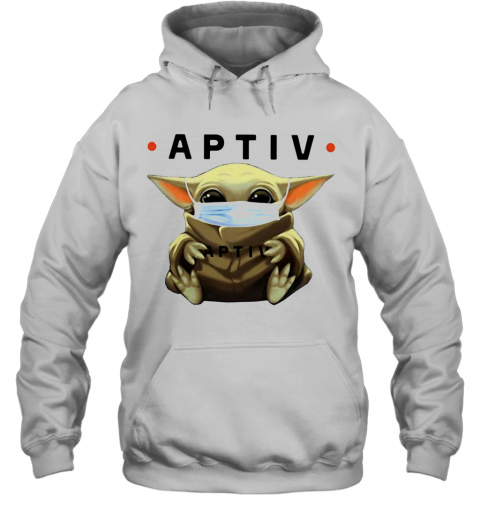 Baby Yoda Hug Aptiv Mask T-Shirt Unisex Hoodie