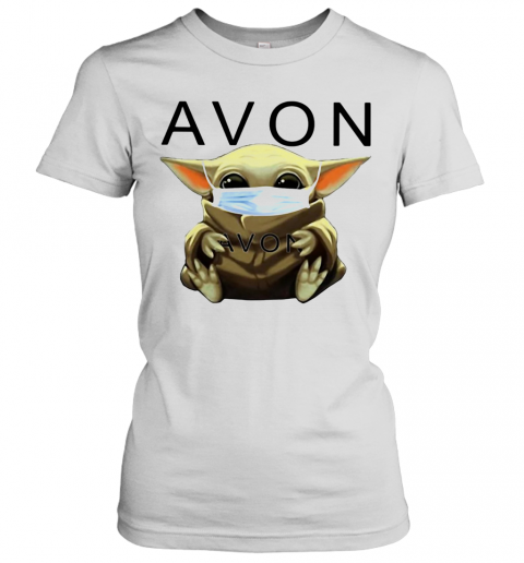 Baby Yoda Hug Avon Mask T-Shirt Classic Women's T-shirt