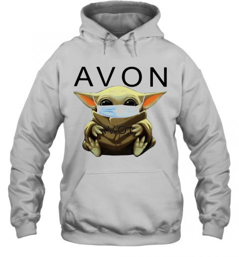Baby Yoda Hug Avon Mask T-Shirt Unisex Hoodie