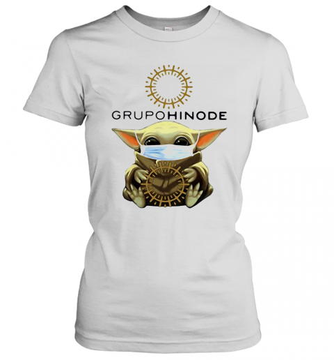 Baby Yoda Hug Grupo Hinode Mask T-Shirt Classic Women's T-shirt