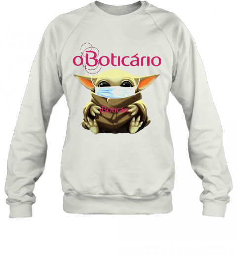 Baby Yoda Hug Oboticario Mask T-Shirt Unisex Sweatshirt