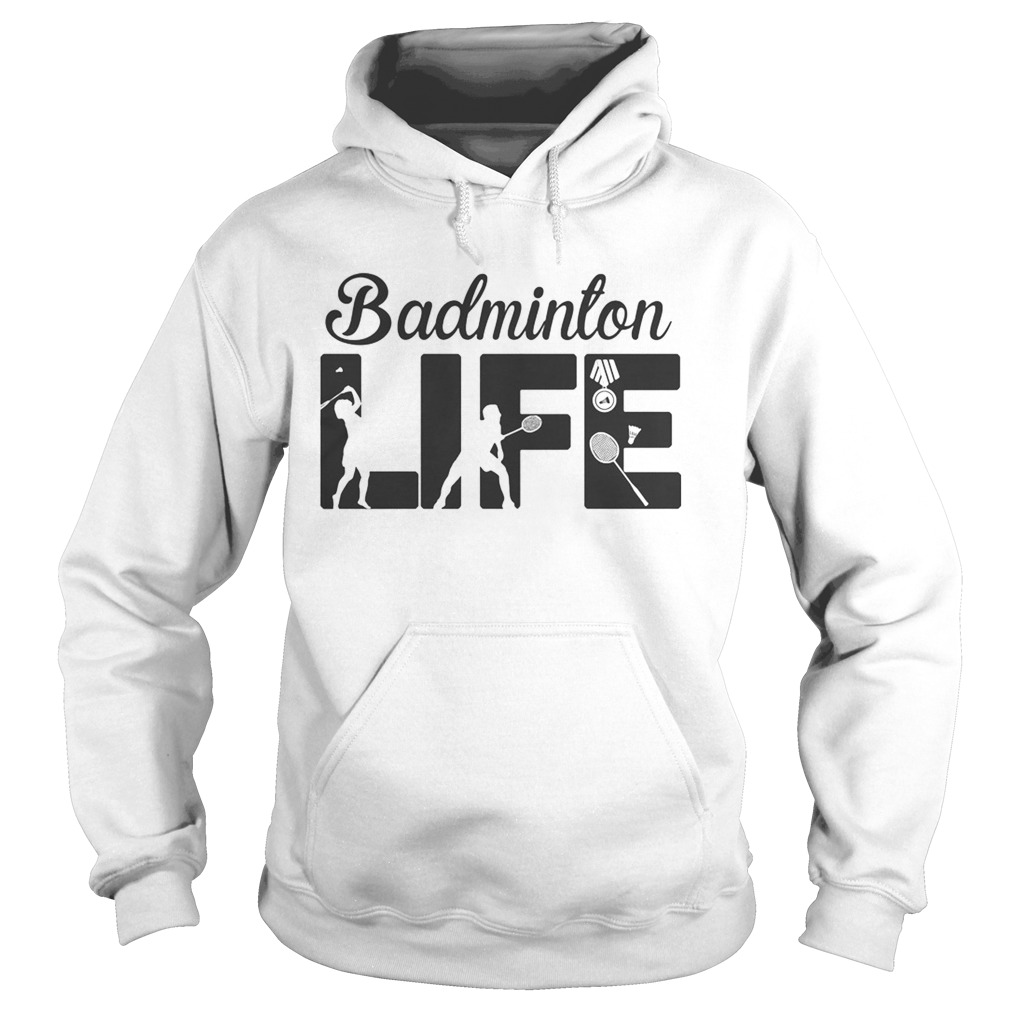 Badminton Life Shuttlecook  Hoodie