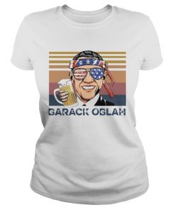 Barack Obama Oblah Vintage  Classic Ladies