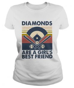 Baseball Diamonds Are A Girls Best Friend Vintage  Classic Ladies