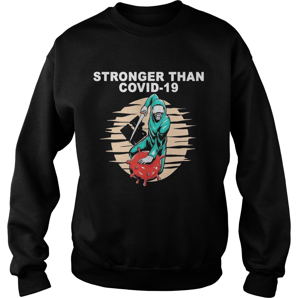 Baseball Stronger Than COVID19 Kill The Virus  Sweatshirt