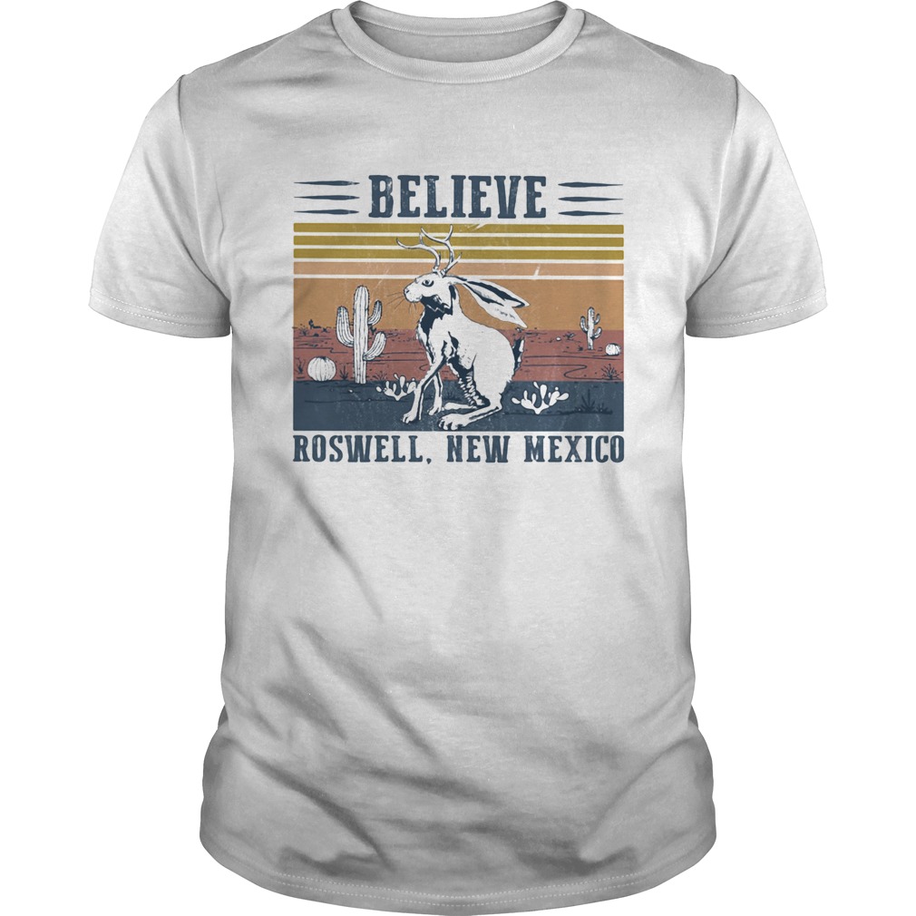 Believe roswell new mexico vintage Unisex