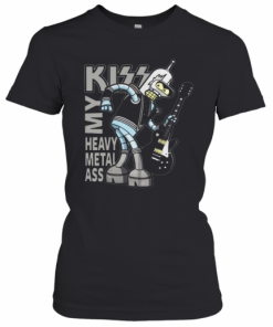 Bender Futurama Kiss My Heavy Metal Ass T-Shirt Classic Women's T-shirt