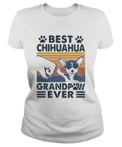 Best Chihuahua Grandpaw Ever Vintage  Classic Ladies