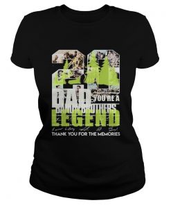 Bigfoot Dad Youre A Legend  Classic Ladies