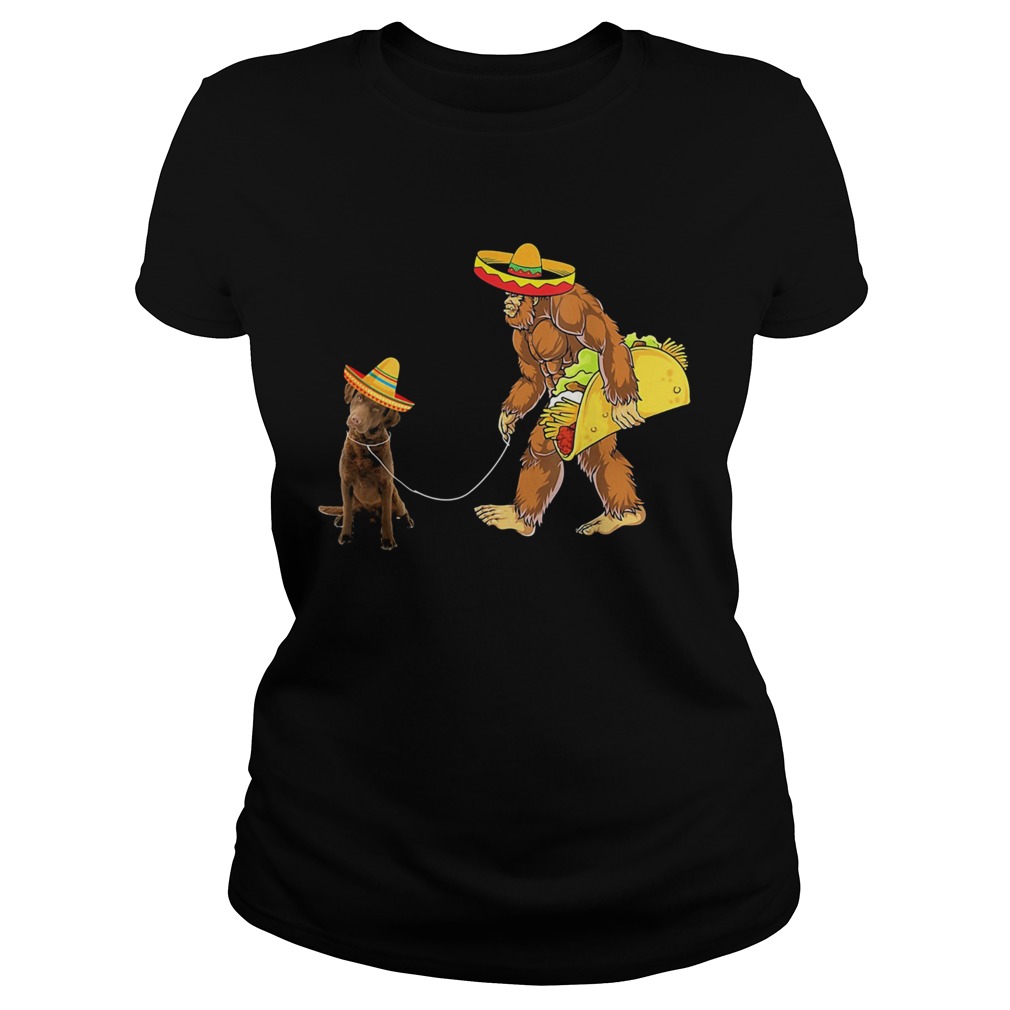 Bigfoot taco chesapeake bay retriever dog  Classic Ladies