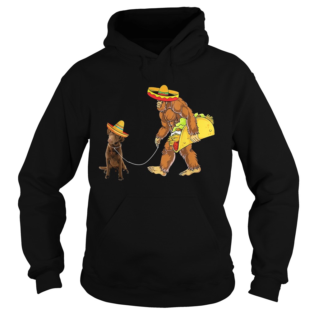 Bigfoot taco chesapeake bay retriever dog  Hoodie