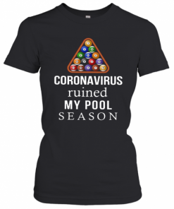 Billiard Coronavirus Ruined T-Shirt Classic Women's T-shirt