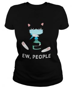 Black Cat Face Mask Ew People  Classic Ladies