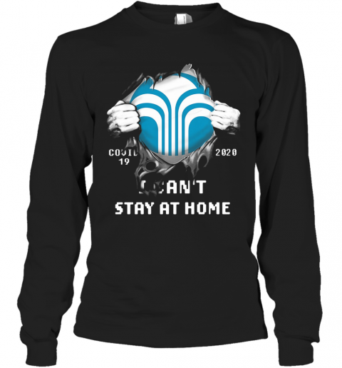 Blood Inside Covid 19 2020 I Can'T Stay At Home T-Shirt Long Sleeved T-shirt 