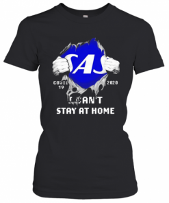 Blood Inside Me Scandinavian Airlines COVID 19 2020 I Can'T Stay At Home T-Shirt Classic Women's T-shirt