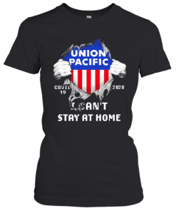 Blood Inside Me Union Pacific COVID 19 2020 I Can'T Stay At Home T-Shirt Classic Women's T-shirt