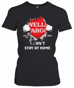 Blood Inside Me Wells Fargo COVID 19 2020 I Can'T Stay At Home T-Shirt Classic Women's T-shirt