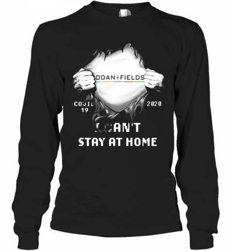 Blood Inside Rodan Fields Covid 19 2020 I Can'T Stay At Home T-Shirt Long Sleeved T-shirt