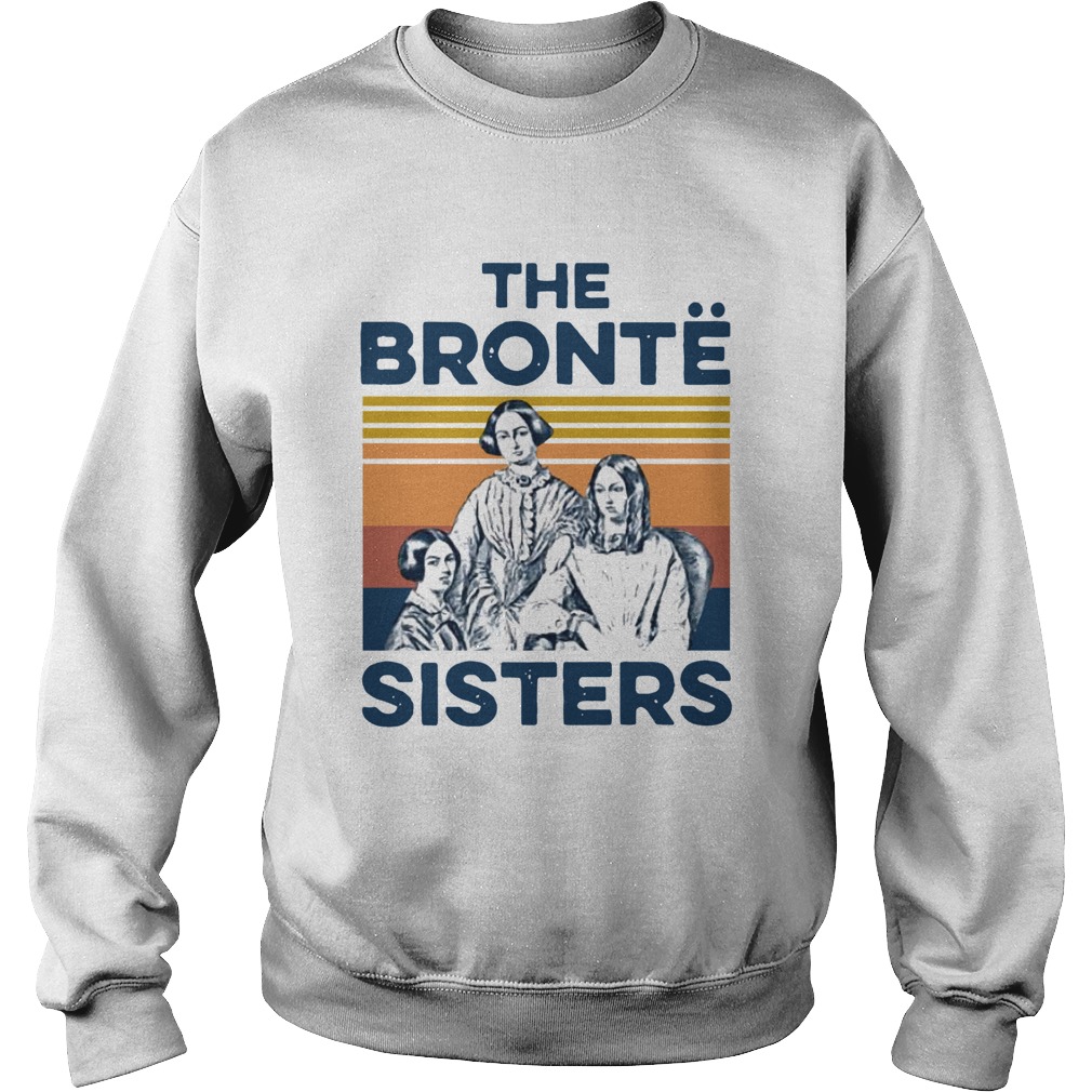 Book The Bronte Sister Vintage  Sweatshirt