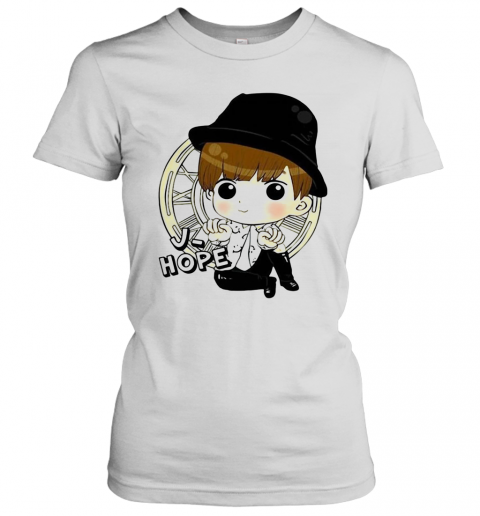 Bts Bangtan Boy Same Cartoon J Hope V Rap Monster T-Shirt Classic Women's T-shirt