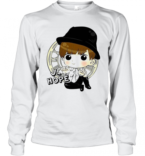 Bts Bangtan Boy Same Cartoon J Hope V Rap Monster T-Shirt Long Sleeved T-shirt 
