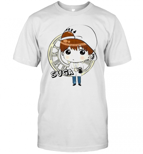 Bts Bangtan Boy Same Cartoon Suga T-Shirt