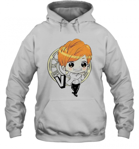 Bts Bangtan Boy Same Cartoon V Rap Monster T-Shirt Unisex Hoodie