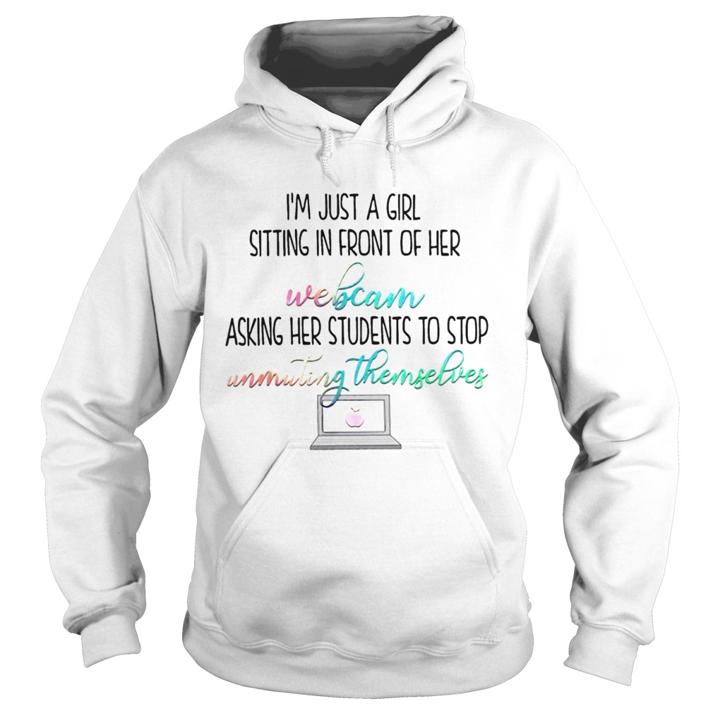 COLORFUL TEACHER IM JUST A GIRL Hoodie