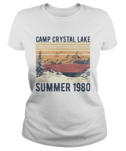 Camp Crystal Lake Summer 1980 Vintage  Classic Ladies