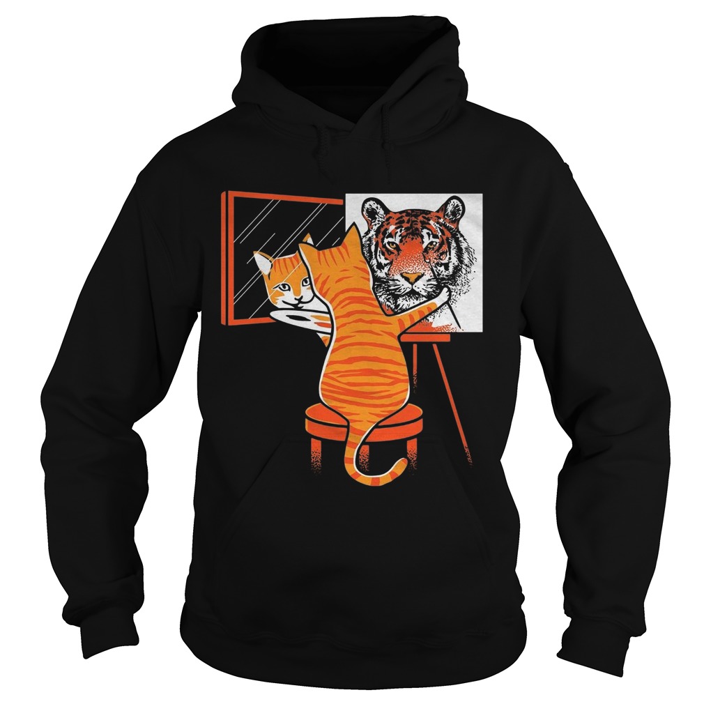 Cat Self Portrait  Hoodie