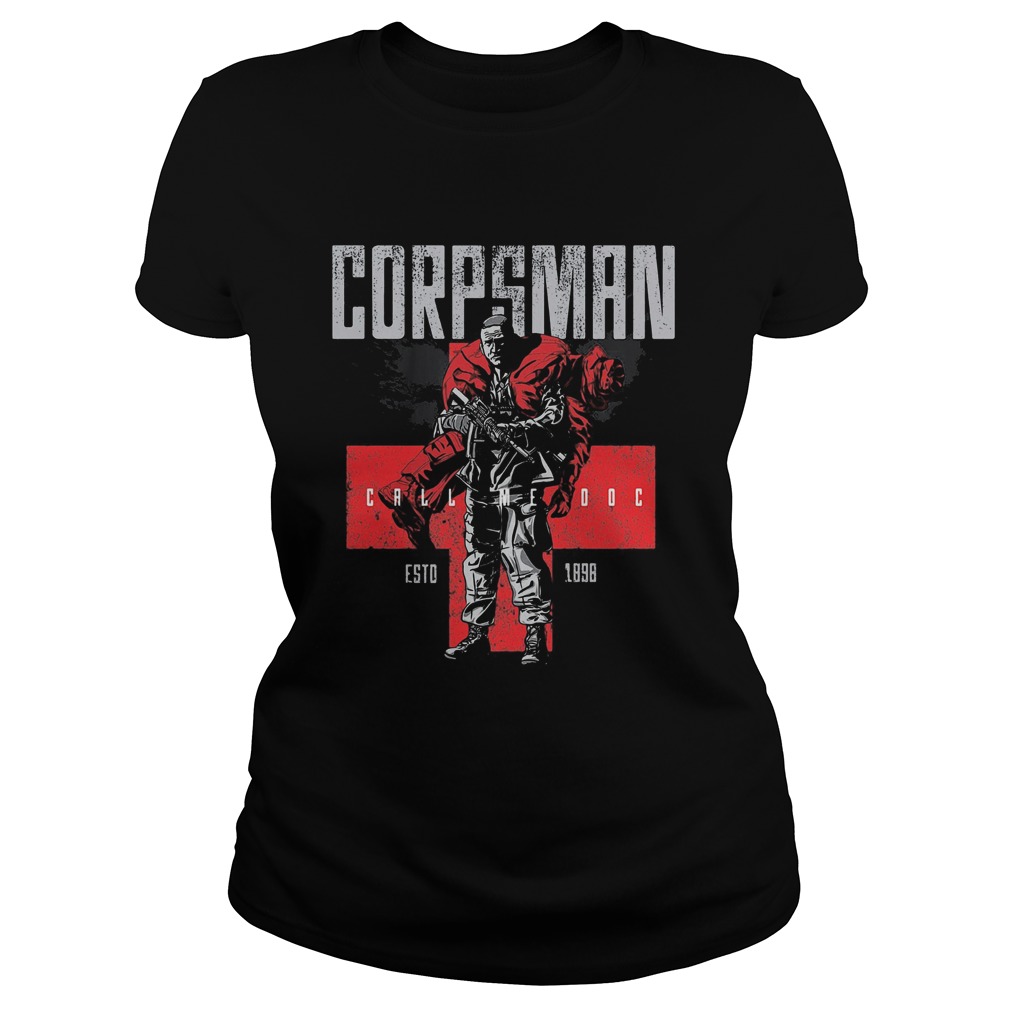 Corpsman call me doc estd 1898  Classic Ladies