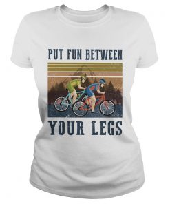 Cycling Put Fun Between Your Legs Vintage  Classic Ladies