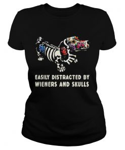 Dachshund flower easily distracted by wieners and skulls  Classic Ladies
