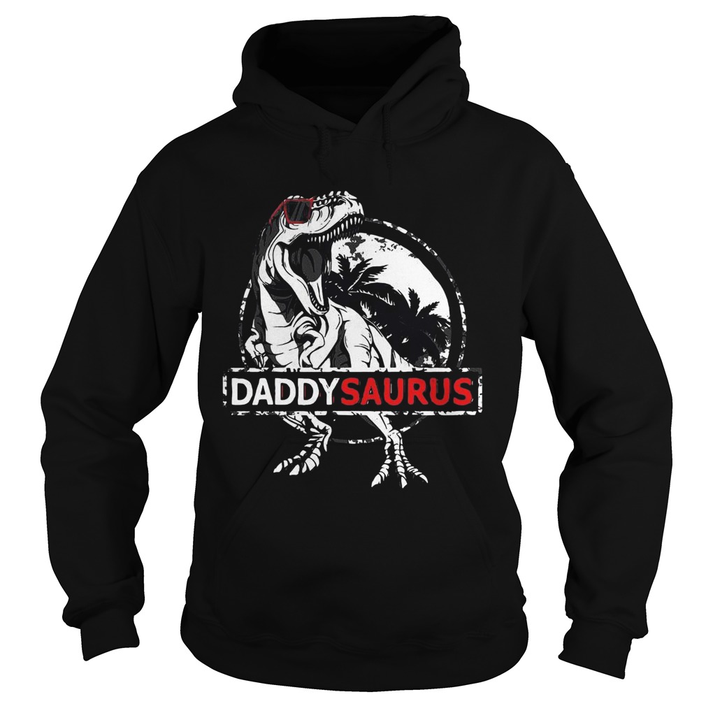 Daddy Saurus Fathers Day Gifts Trex Daddy Saurus Men  Hoodie