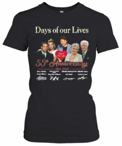 Days Of Our Lives 55Th Anniversary 1965 2020 Signatures T-Shirt Classic Women's T-shirt
