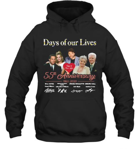 Days Of Our Lives 55Th Anniversary 1965 2020 Signatures T-Shirt Unisex Hoodie