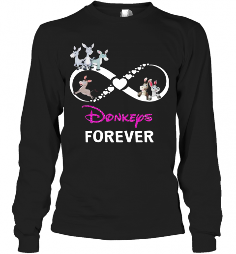 Disney Donkey Forever T-Shirt Long Sleeved T-shirt 