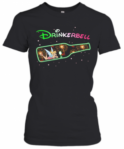 Disney Tinkerbell Drinkerbell American Flag Firework Independence Day T-Shirt Classic Women's T-shirt