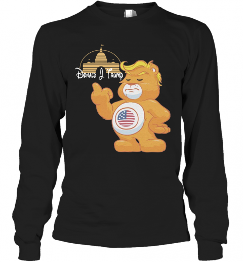 Donald J. Trump Teddy Bear T-Shirt Long Sleeved T-shirt 